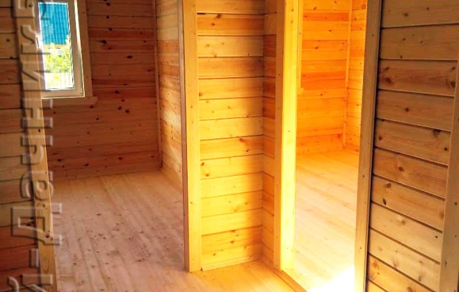 3 Брусовой дом К-6, 6×6, 64,5 м², Московская область , Клинский район, Деревня Вельмогово (1)